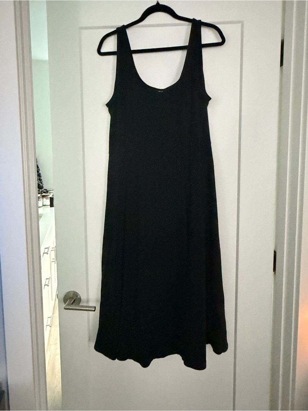 City Chic Black Scoop Neck Maxi Dress